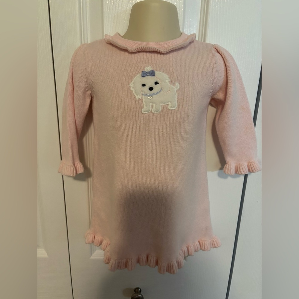 Gymboree Pink Dress with Puppy Design